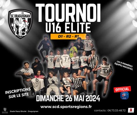 Tournoi U16 élite 2024 SPORTING CLUB DRAGUIGNAN