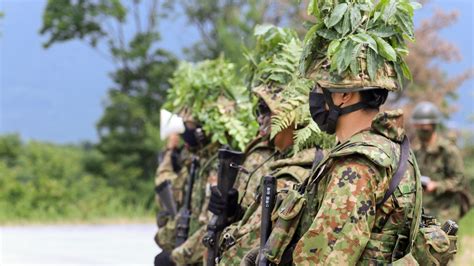 dogface soldiers  japan ground  defense forces learn