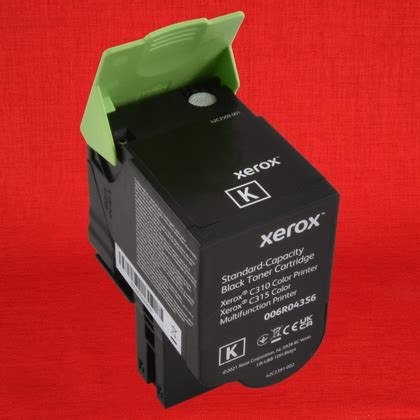 Xerox C315 Black Toner Cartridge, Genuine (G4811)