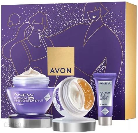 Zestaw Dla Kobiety Avon Zestaw Upominkowy Anew Platinum Opinie I Ceny