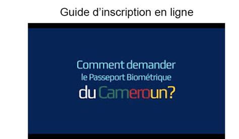 Guide D Inscription Passcam En Ligne