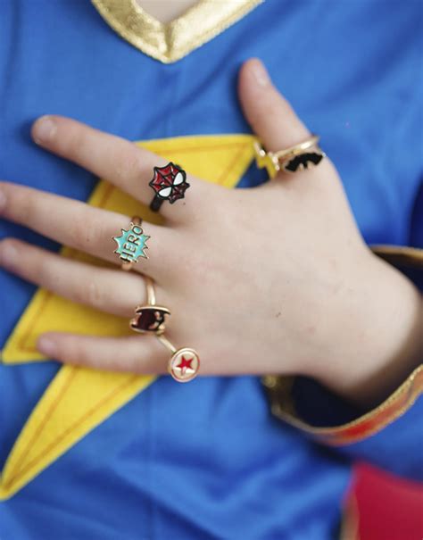 Superhero Rings - Wit & Whimsy Toys