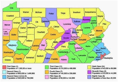 Printable Map Of Pa Counties | Ruby Printable Map