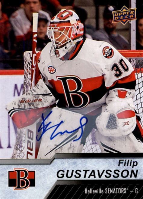 NHL Future Watch: Filip Gustavsson Hockey Cards, Ottawa Senators