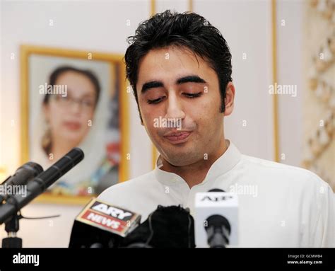 Bilawal Bhutto Zadari The Son Of President Zadari Of Pakistan And His