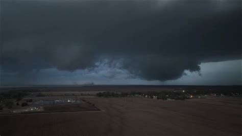 Tunica Ms Dusty Tornado Drone Rotating Supercell