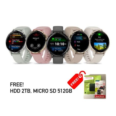 Jual Garmin Venu 3S GPS Smartwatch 41mm Garansi Resmi TAM Shopee