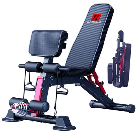 Snapklik.com : Adjustable Weight Bench,Utility Workout Bench Foldable ...