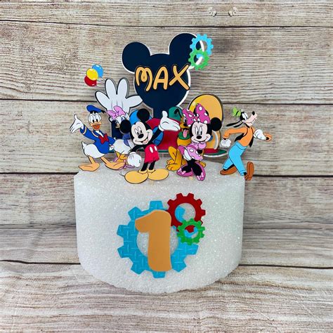 Mickey Mouse Cake Topper Mickey Mouse Mickey Mouse Club House