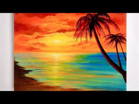 Sunset Painting Beach Clearance | centralcountiesservices.org