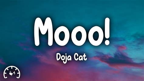 Doja Cat Mooo Lyrics Youtube