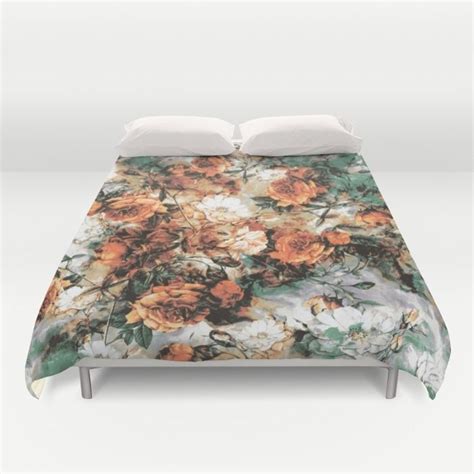 ABSTRACT ROSES Duvet Cover By RIZA PEKER Society6 Duvet Covers