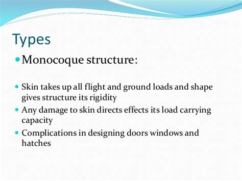 Fuselage structures