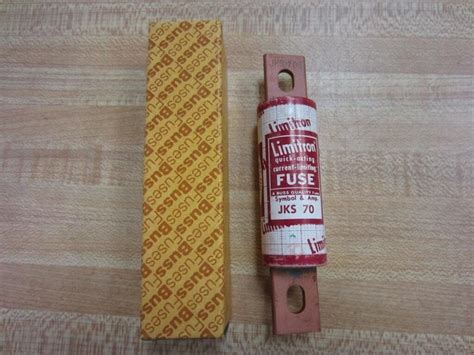 Cooper Bussmann Jks 70 Limitron Class J Fast Acting Fuse By Buss Ebay