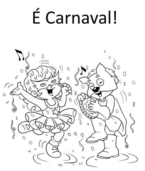 Desenho De Carnaval Para Imprimir - 10