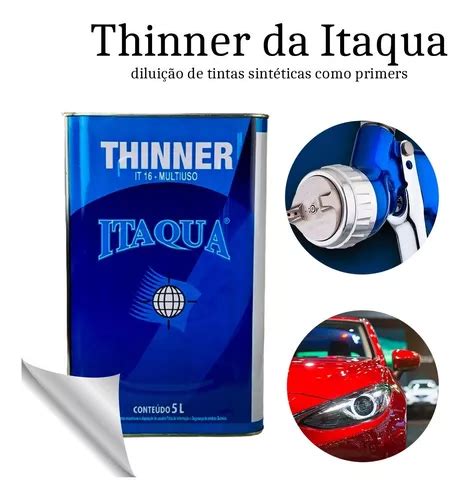 Thinner Multiuso Comum It 16 5 Litros Itaqua R 100 em Guarulhos São