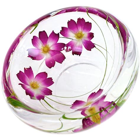 Emilio Robba Purple Cosmos Glass Flower Bowl Shop Marcus