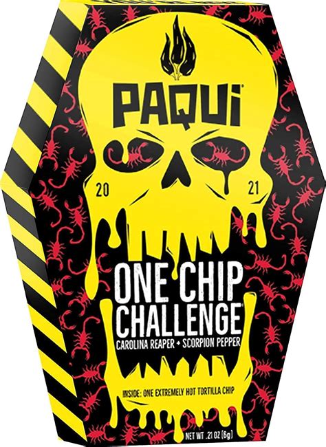 Buy Paqui Carolina Reaper Madness One Chip Challenge Tortilla Chip ...