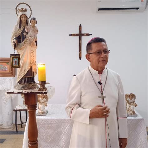 Mons Alfredo Torres Proclam A La Virgen Del Carmen Co Patrona De La