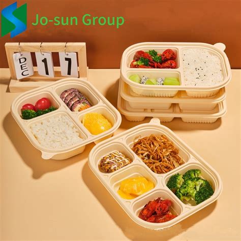 Jo Sun Factory Outlet Disposable Take Away Corn Starch Bowl