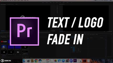 Premiere Pro Text Logo Fade In Fast And Pro Methods Tutorial