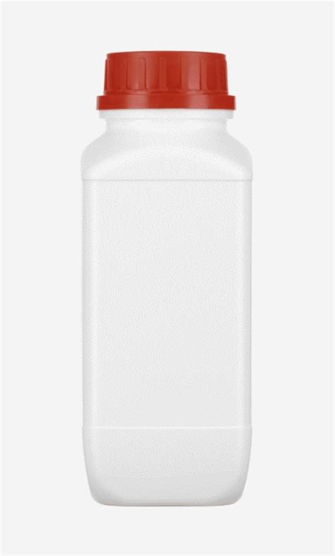 Kautex HDPE Wide Neck Square Bottles Capacity 1000 ML Height 214 Mm