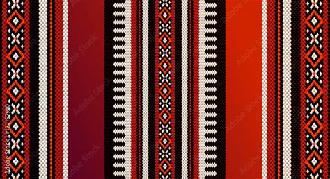 Red Theme Arabian Sadu Weaving Middle Eastern Traditional Rug Te Stock