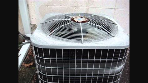 2004 Carrier 3 Ton Heat Pump Defrost Cycle Steam Show Youtube