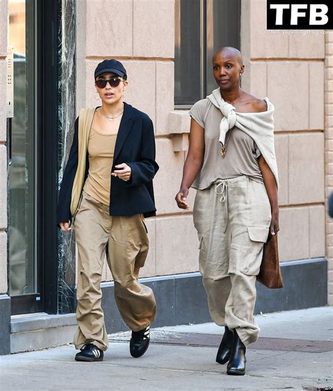 Braless Zoe Kravitz Steps Out With A Friend In NYC 13 Photos