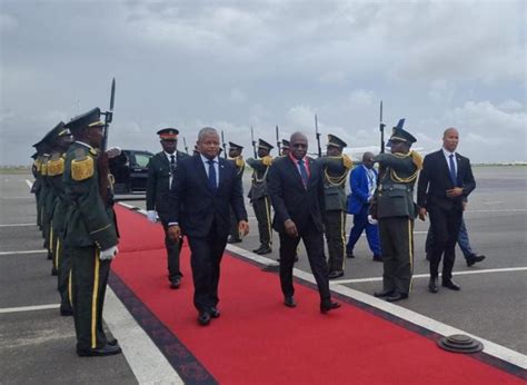 President Ramkalawan Arrives In Angola And Attends Official Opening