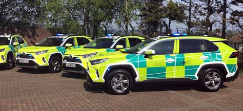 Toyota Rav Recruited As Rapid Response Vehicle By The Welsh Ambulance