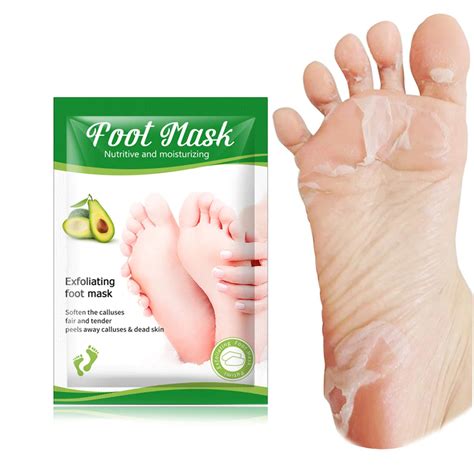 Feet Exfoliating Foot Masks Spa Pedicure Socks Exfoliation Scrub Remove Dead Skin Heels Foot