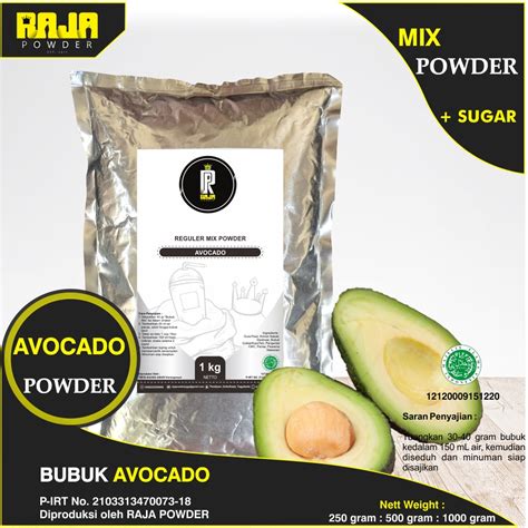 Jual Bubuk Avocado Bubuk Minuman Alpukat Avocado Powder Kg