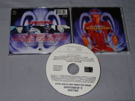 WILLIAM S BURROUGHS SPARE ASS ANNIE ALBUM CD 1993 MINT EBay De