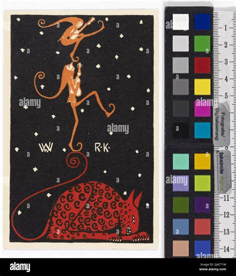 Postcard Of The Wiener Werkst Tte No Joking Drawing Rudolf