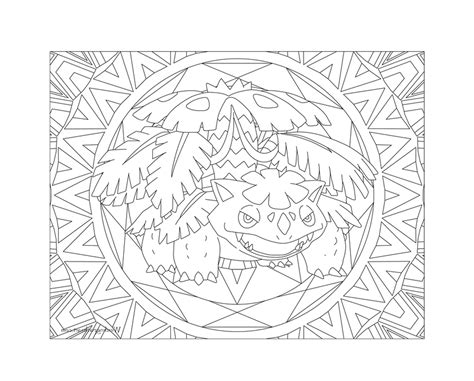 Dessin Mandala Pok Mon Coloriages Imprimer