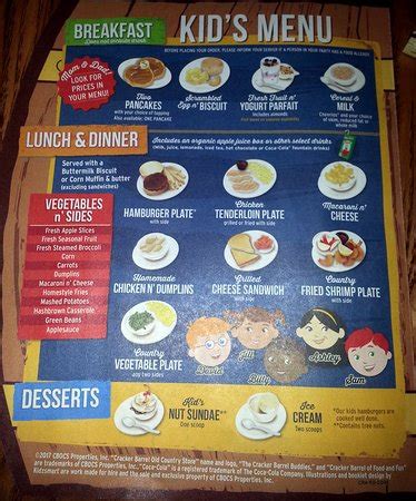 Cracker Barrel Dessert Menu