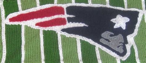 Pattern Chart For Crochet Football Field Afghan Blanket New England Patriots Etsy