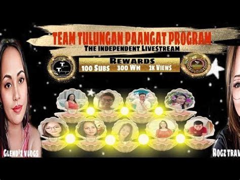 Team Tulungan Legit Paangat Program Ls Glend Z Vlogs Is Going