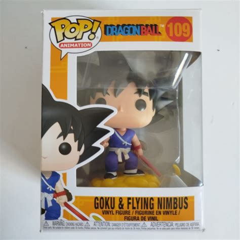 Funko Pop Goku And Flying Nimbus Dragon Ball 109