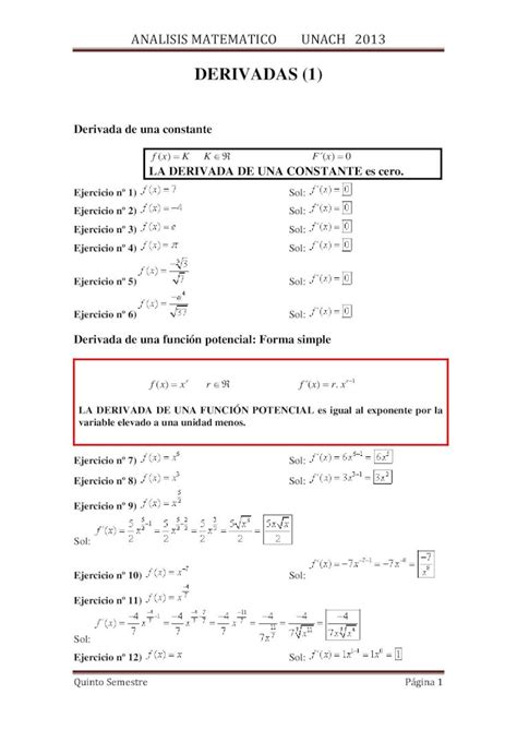 Pdf Ejercicios Resueltos Derivadas Pdfslide Net