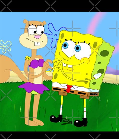 "Spandy SpongeBob x Sandy Cheeks" Mini Skirts by iedasb | Redbubble