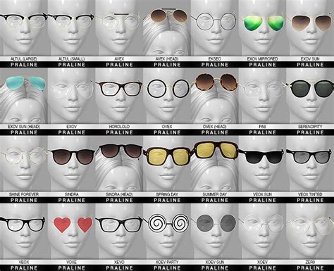 GLASSES Ultimate Collection Pralinesims การแตงตา แตงหนา