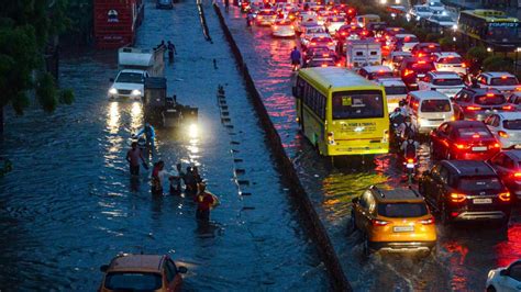 Weather Alert Rain Lashes Parts Of Delhi Ncr More Showers Expected