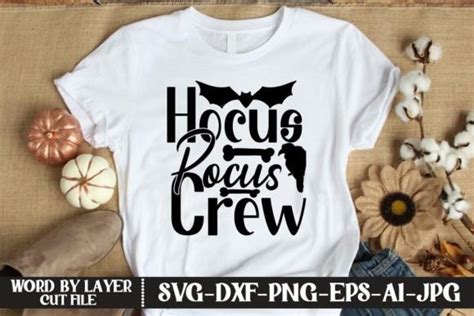 Hocus Pocus Crew SVG CUT FILE Graphic By KFCrafts Creative Fabrica