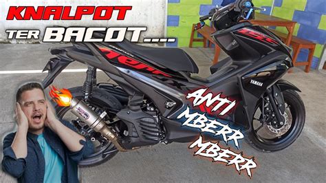 Tes Suara Knalpot Proliner Tr Short Di Aerox Youtube