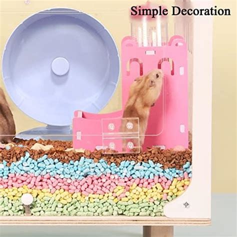 Super Silent Hamster Wheels 8.5 inch - Quiet Spinner Gerbil Running ...