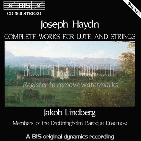 Album Art Exchange - Complete Works for Lute & Strings by Lindberg, Drottningholm Baroque ...