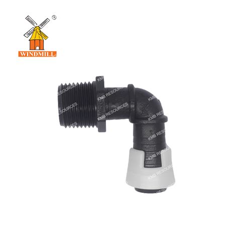 Windmill Male Lock Elbow For Drip Tape KMB Resources