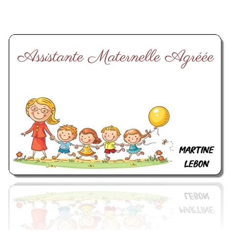 Panneau D Affichage Assistante Maternelle Plaque Personnalis E Nounou